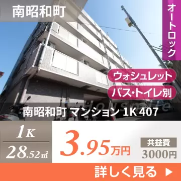 南昭和町 マンション 1K 407