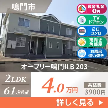 オーブリー鳴門II B 203