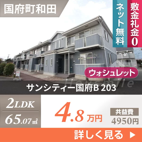 サンシティー国府B 203