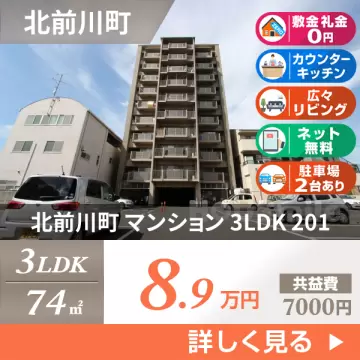 北前川町 マンション 3LDK 201