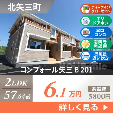 コンフォール矢三 B 201