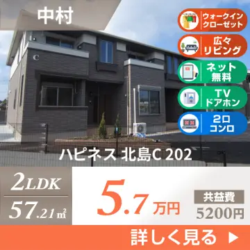 ハピネス 北島C 202