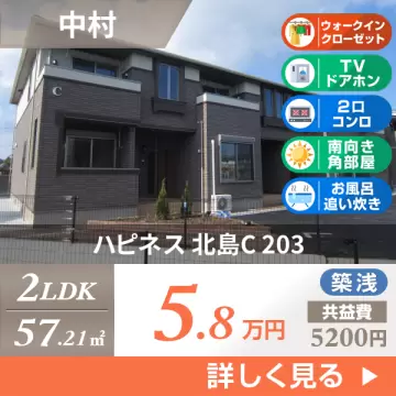 ハピネス 北島C 203