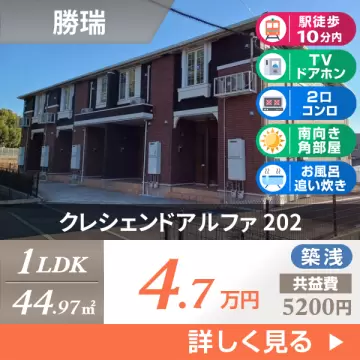 クレシェンドアルファ 202