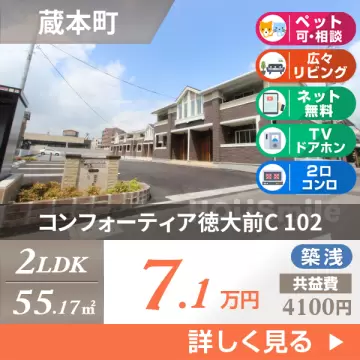 コンフォーティア徳大前C 102