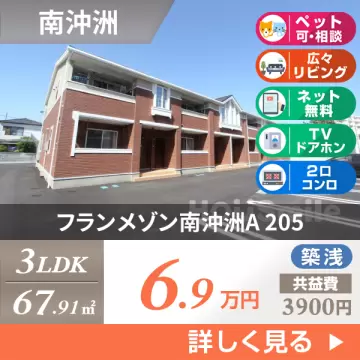 フランメゾン南沖洲A 205