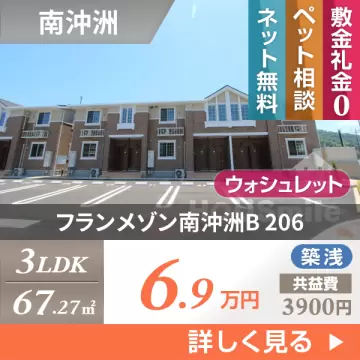 フランメゾン南沖洲B 206