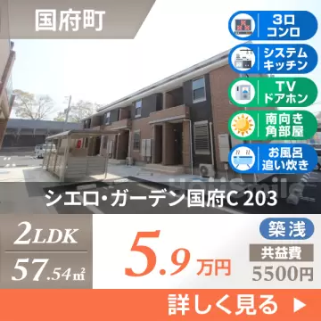 シエロ・ガーデン国府C 203