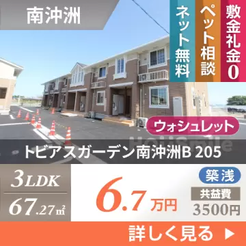 トビアスガーデン南沖洲B 205