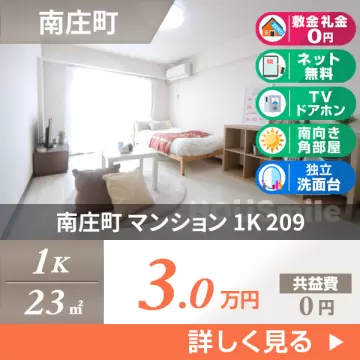 南庄町 マンション 1K 209