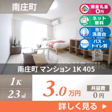南庄町 マンション 1K 405
