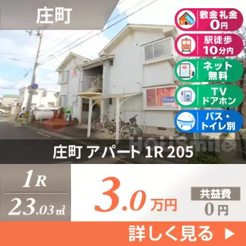 庄町 アパート 1R 205