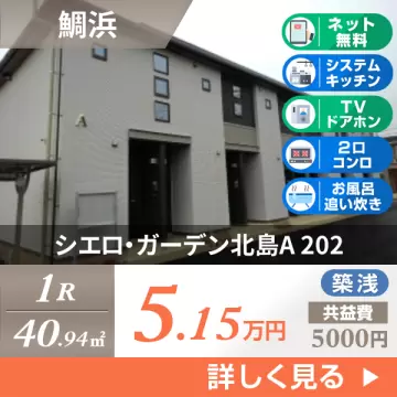 シエロ・ガーデン北島A 202