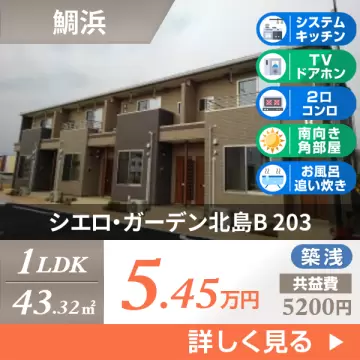 シエロ・ガーデン北島B 203