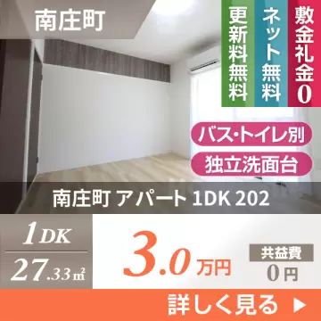 南庄町 アパート 1DK 202