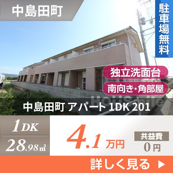 中島田町 アパート 1DK 201
