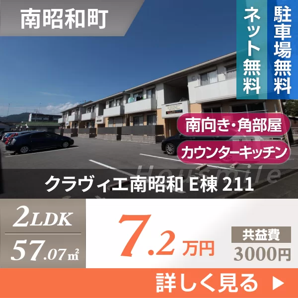 クラヴィエ南昭和 E棟 211