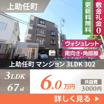 上助任町 マンション 3LDK 302