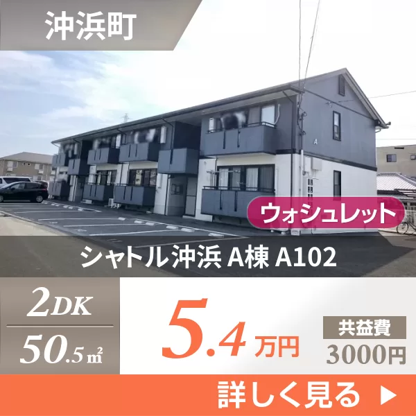 シャトル沖浜 A棟 A102