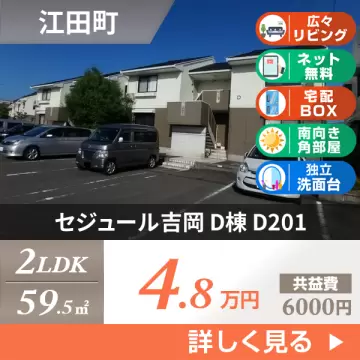 セジュール吉岡 D棟 D201