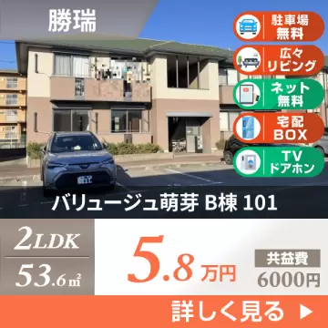 バリュージュ萌芽 B棟 101