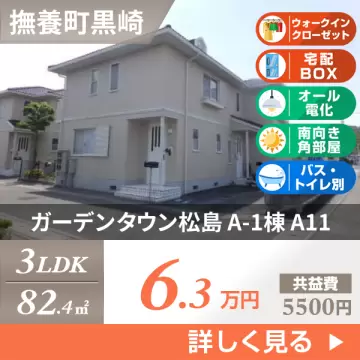 ガーデンタウン松島 A-1棟 A11
