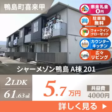 シャーメゾン鴨島 A棟 201