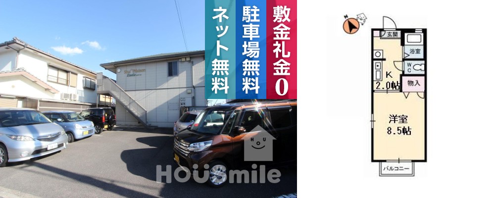 シャーメゾン エトワール 203の外観と間取り図