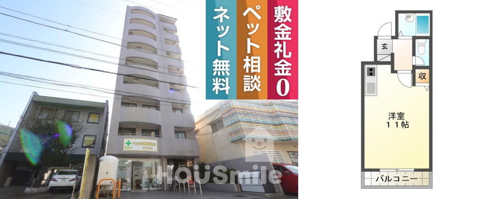 ロータスワゼル 805の外観と間取り図
