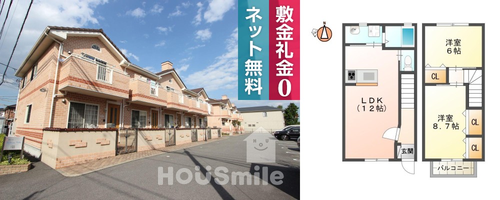 ナトゥラヴィータ五番館 101の外観と間取り図
