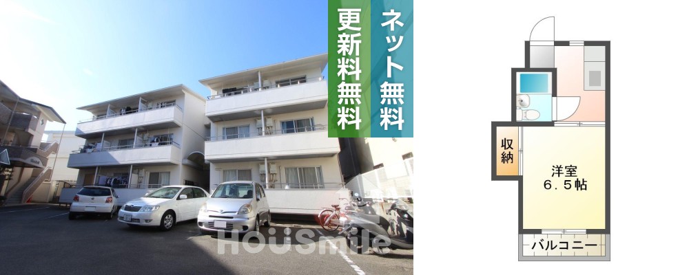 東吉野町 マンション 1K 105の外観と間取り図