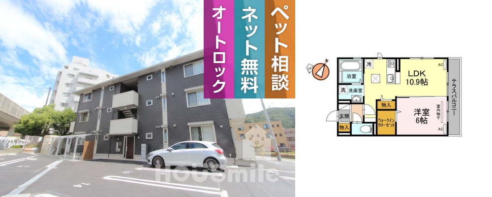 KIZUNA 101の外観と間取り図