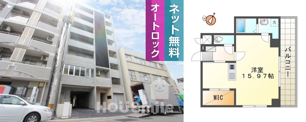 ラ・ビーナス 303の外観と間取り図