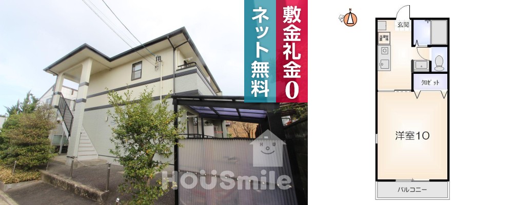 アヴァンセ 101の外観と間取り図