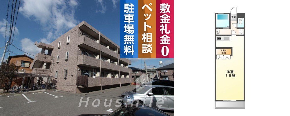 徳島大学 常三島 300m 1R 202の写真
