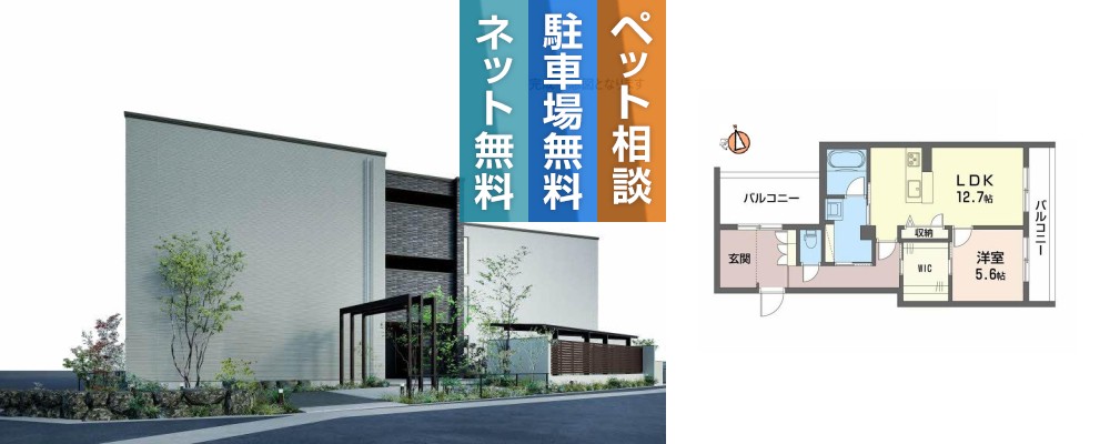 ShaMaison グランフィリア 301の外観と間取り図