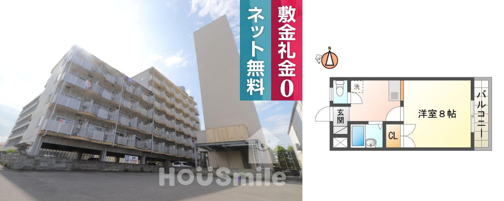 徳島大学 蔵本 900m 1DK 205の写真