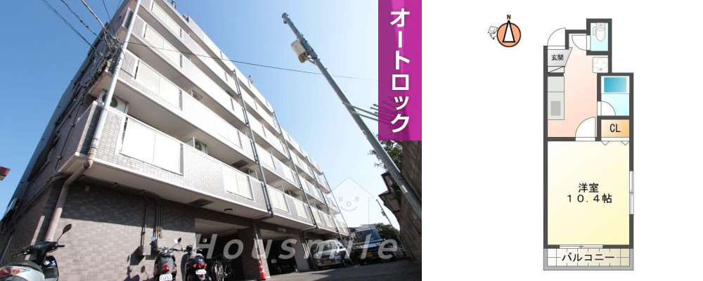 メゾン南昭和 301の外観と間取り図