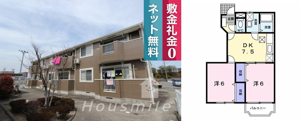 アウローラ I 102の外観と間取り図