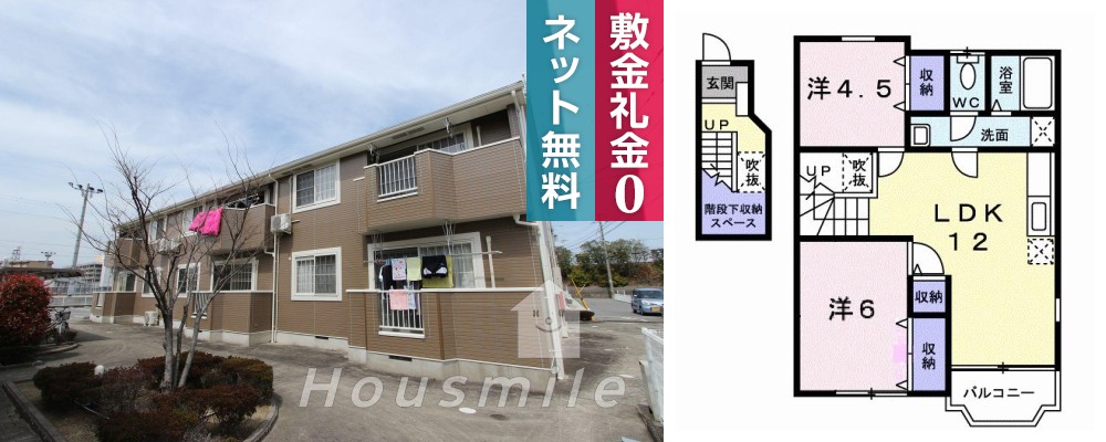 アウローラ I 201の外観と間取り図