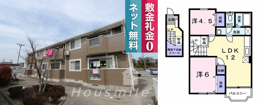 アウローラ I 202の外観と間取り図