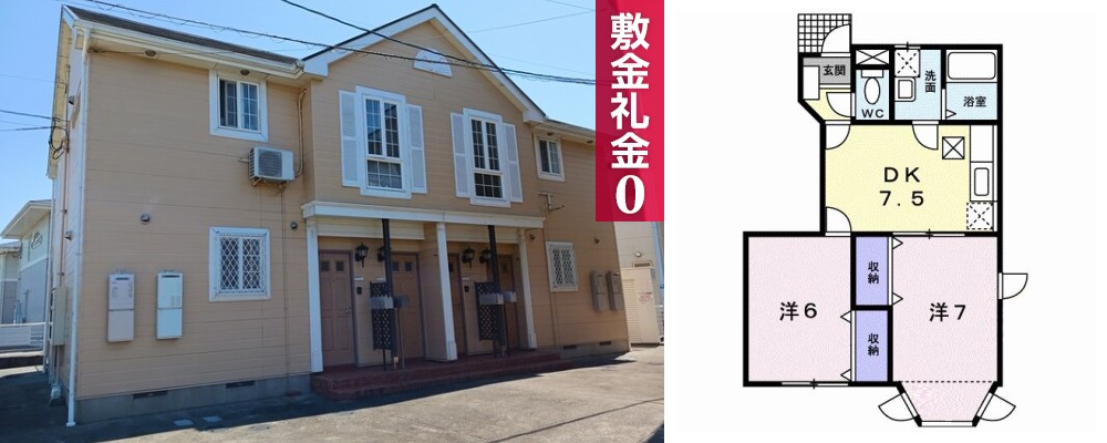 CountryI 101の外観と間取り図