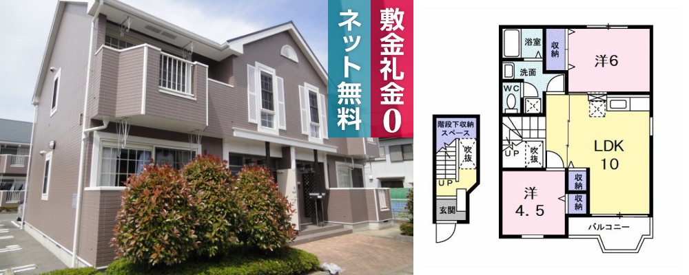 メルクマールEX I 202の外観と間取り図