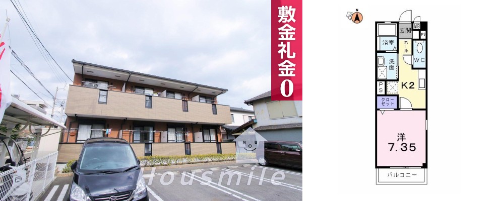 L’accord 101の外観と間取り図