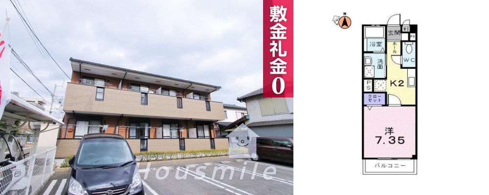 L’accord 103の外観と間取り図