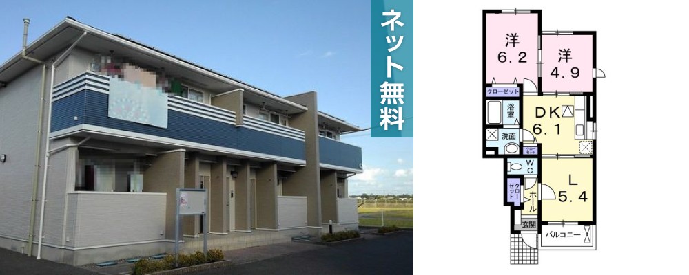 プリマベーラ C 103の外観と間取り図
