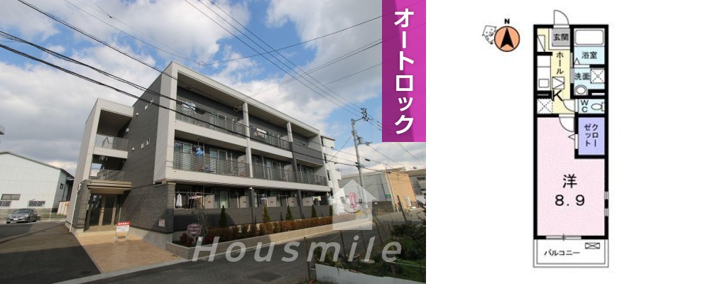 ブエナ・ビスタ 101の外観と間取り図