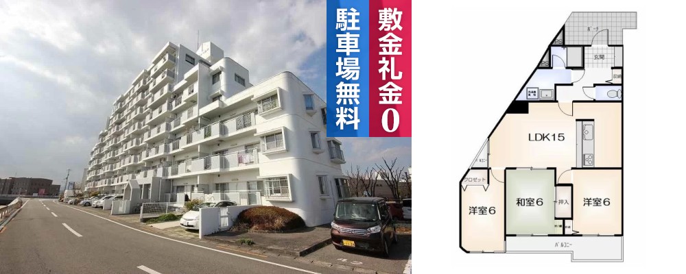 ソフィー山城 201 201の外観と間取り図