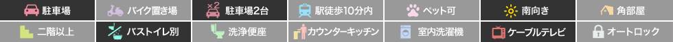 国府町府中 マンション 3DK 104の特徴アイコン
