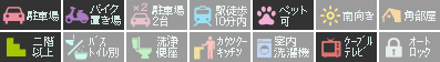 城南町 マンション 2DK 202設備アイコン